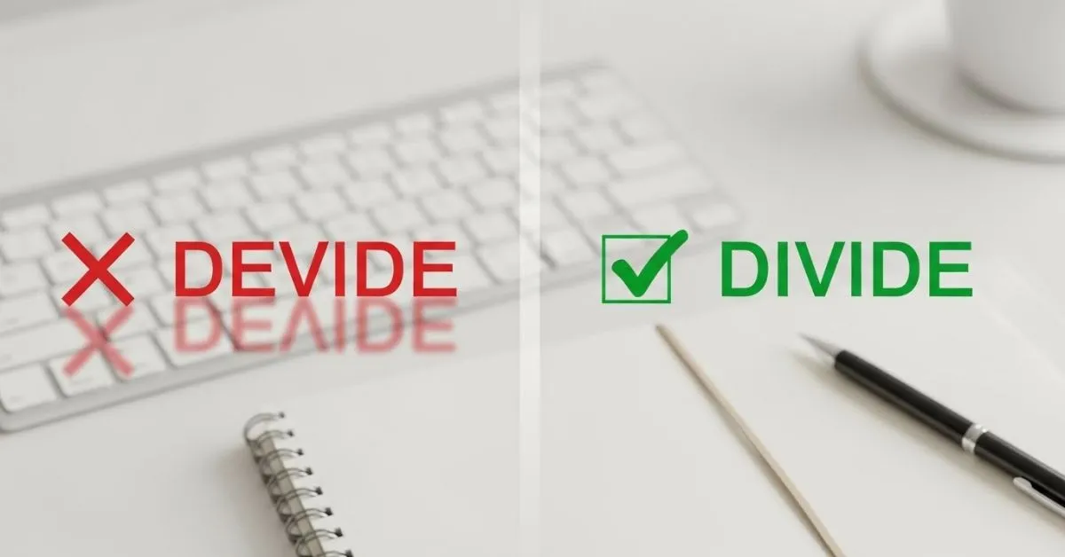 devide or divide