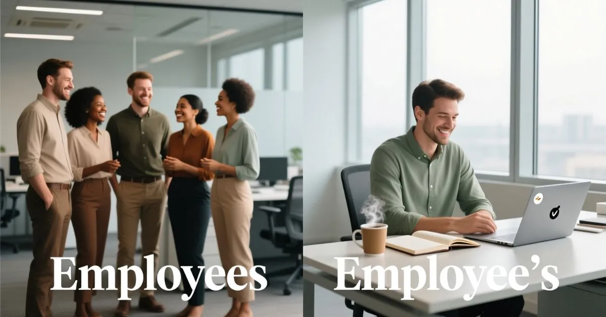 Employees or Employee’s