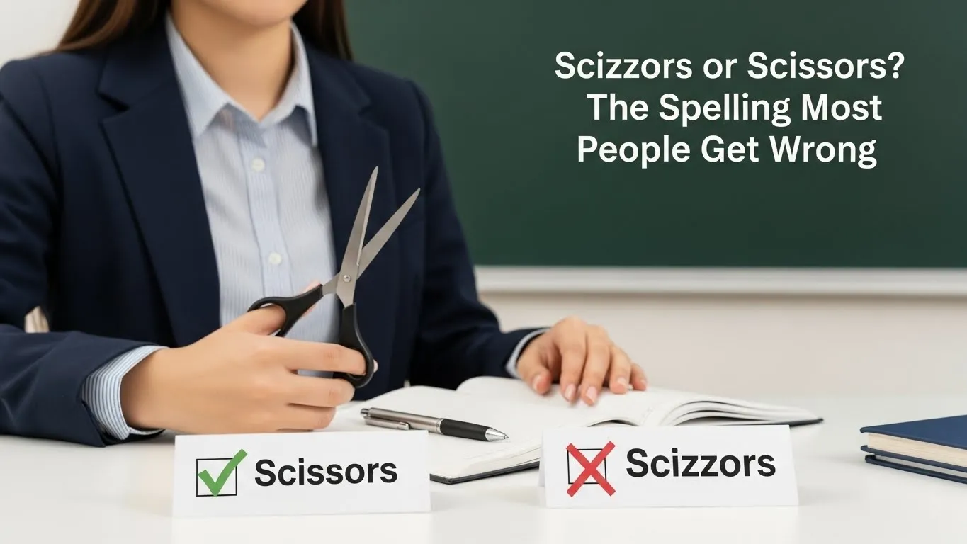 Scizzors or Scissors