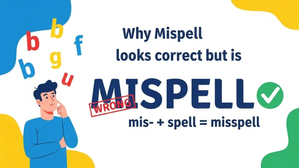 Why “Mispell” Looks Right (But Isn’t)