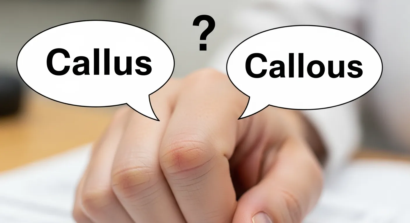 Callus or Callous