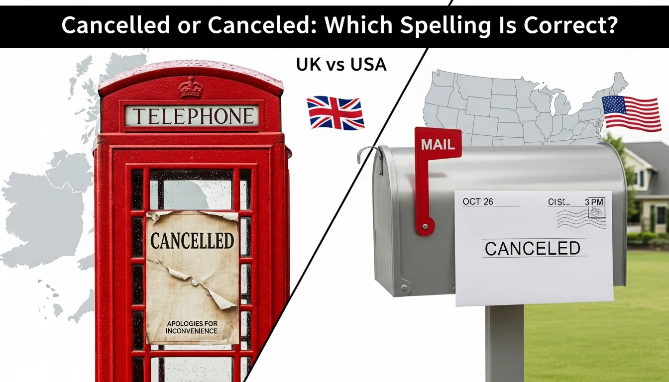 Cancelled or Canceled