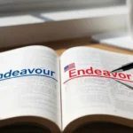 Endeavour or Endeavor