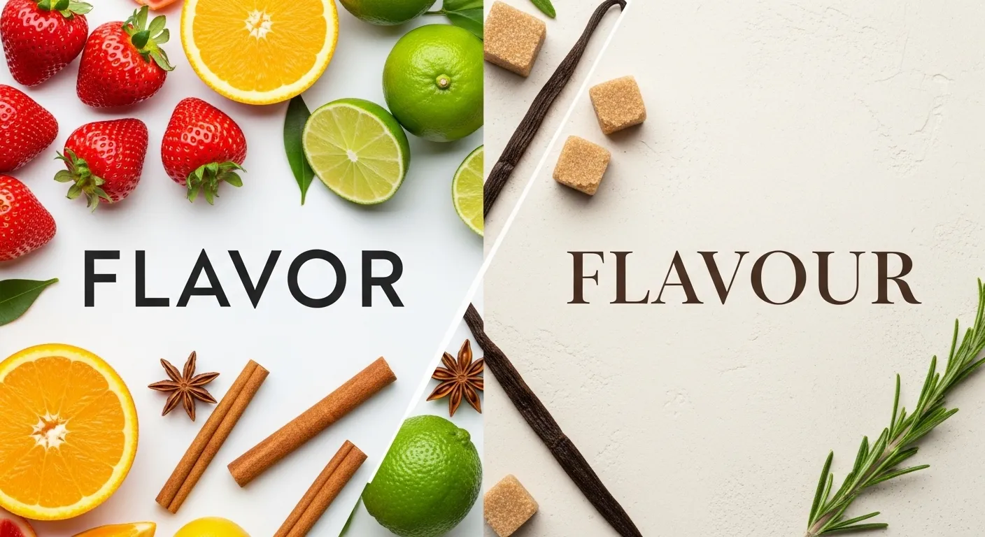 flavor-or-flavour
