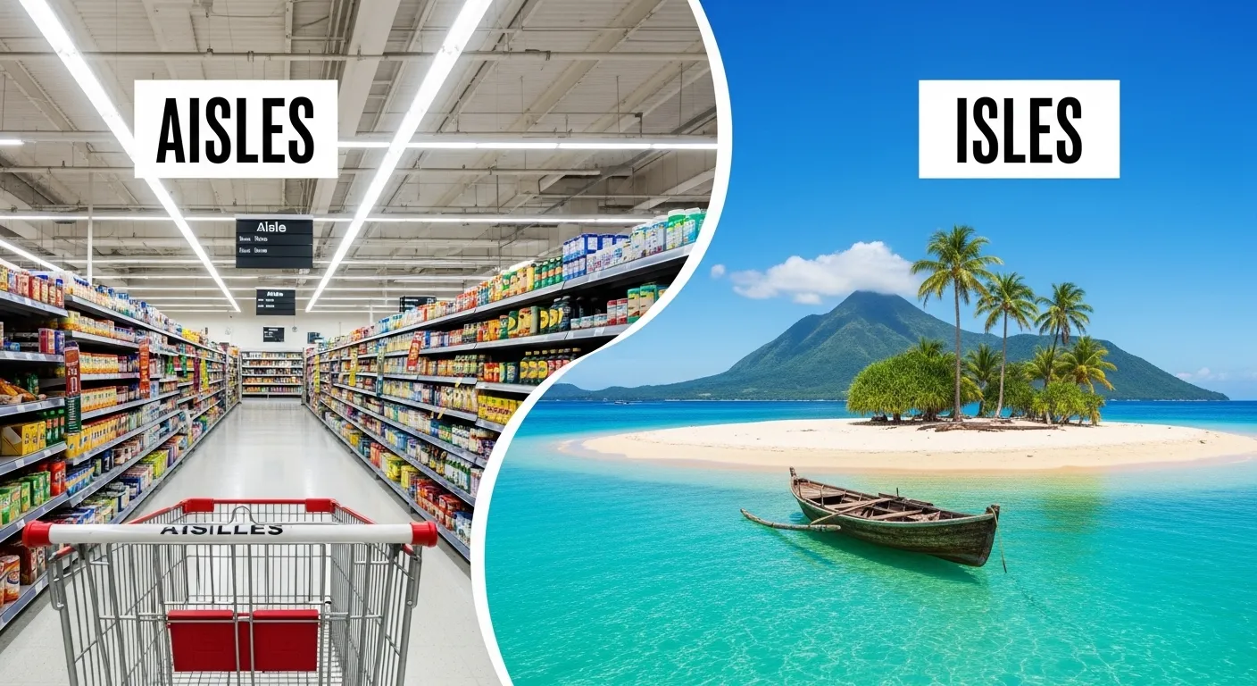 Aisles or Isles