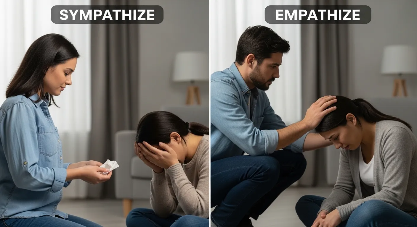 Sympathize or Empathize