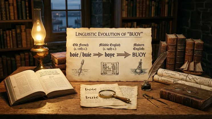 The Origin of Buoy or Bouy