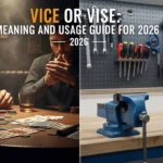 Vice or Vise