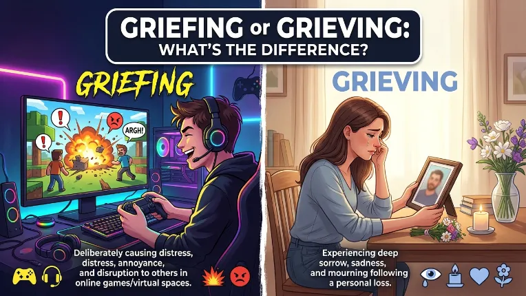 Griefing or Grieving