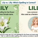 Lily or Lilly