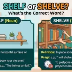 Shelf or Shelve