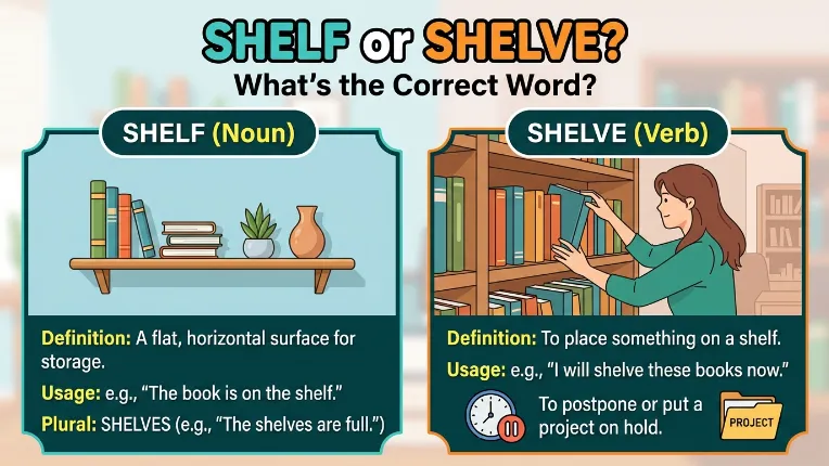 Shelf or Shelve