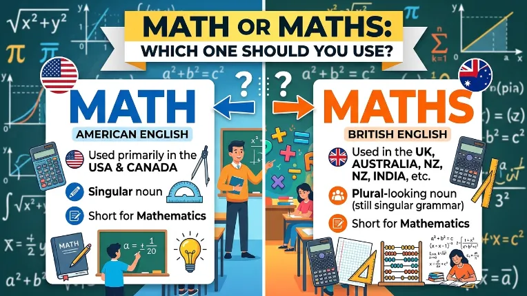 Math or Maths
