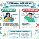 Opening or Openning