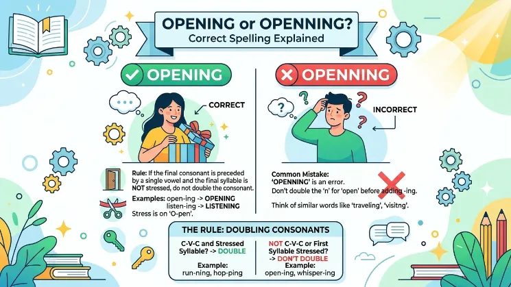 Opening or Openning