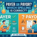 Payor or Payer