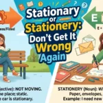 Stationary or Stationery