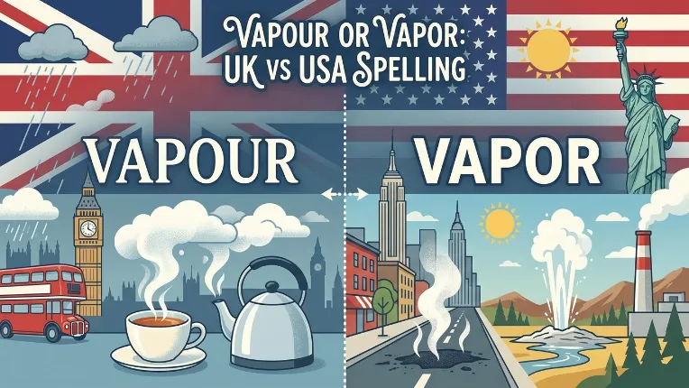 Vapour or Vapor