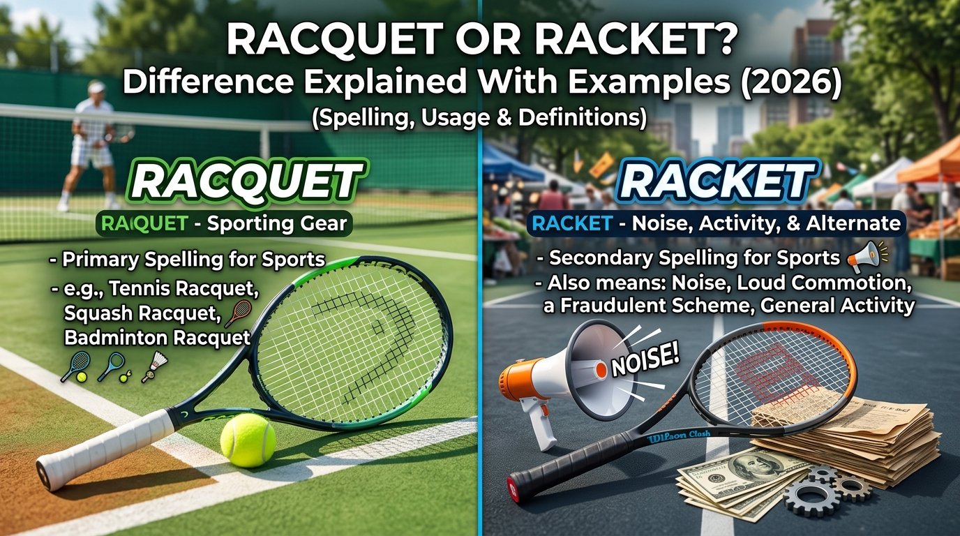 Racquet or Racket