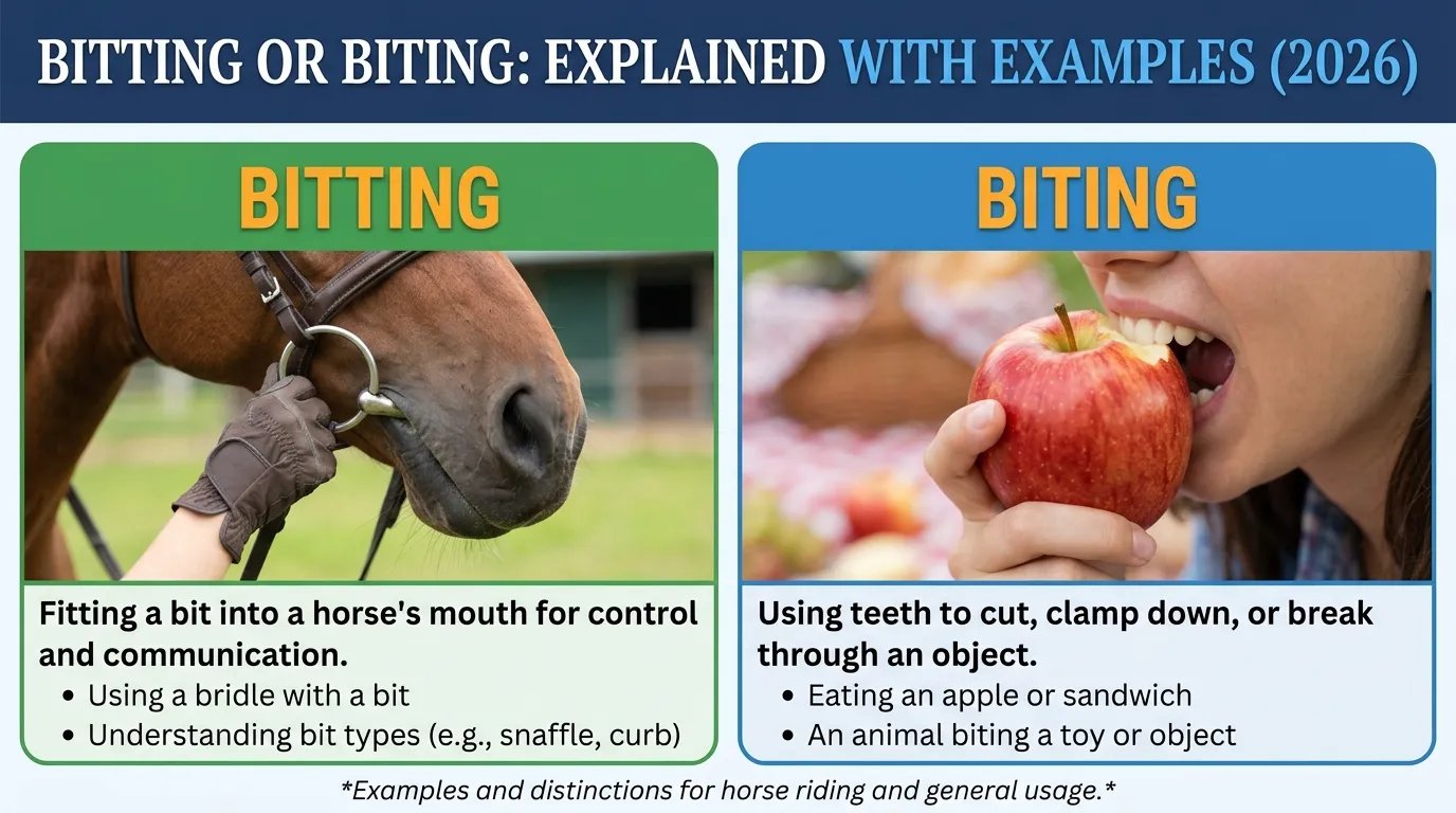 Bitting or Biting
