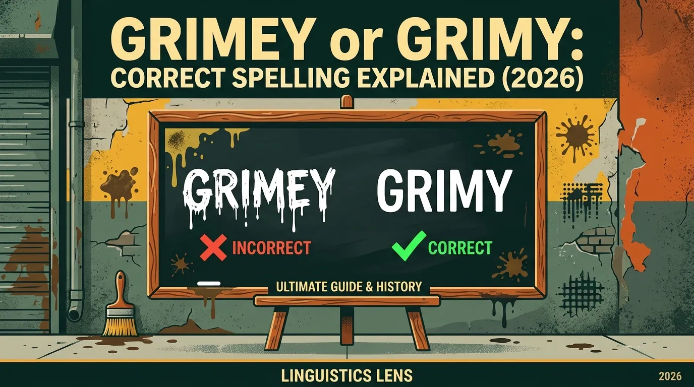 Grimey or Grimy