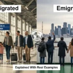 Immigrated or Emigrated