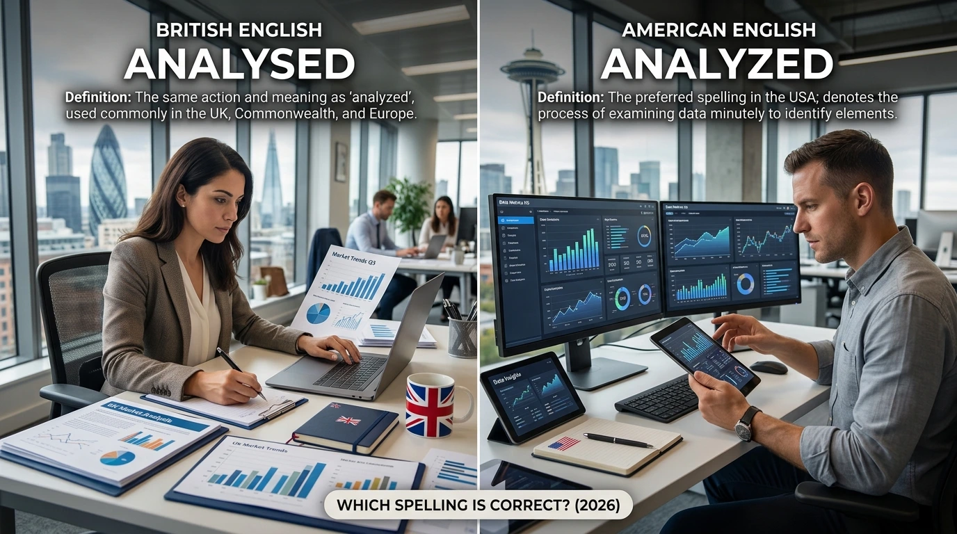 Analysed or Analyzed