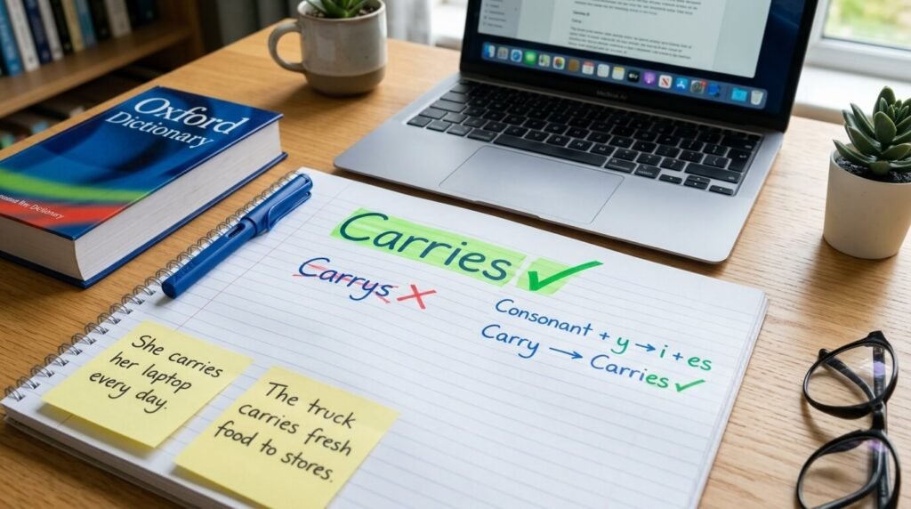 Carrys or Carries : Quick Answer