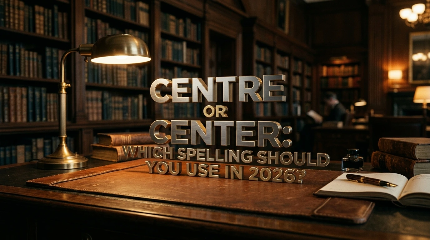 Centre or Center