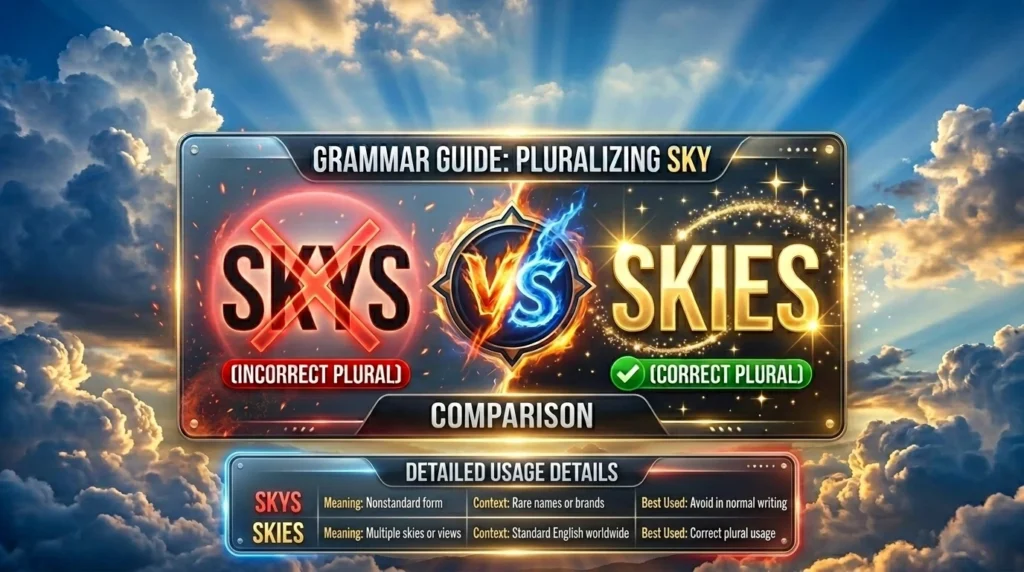 Comparison Table