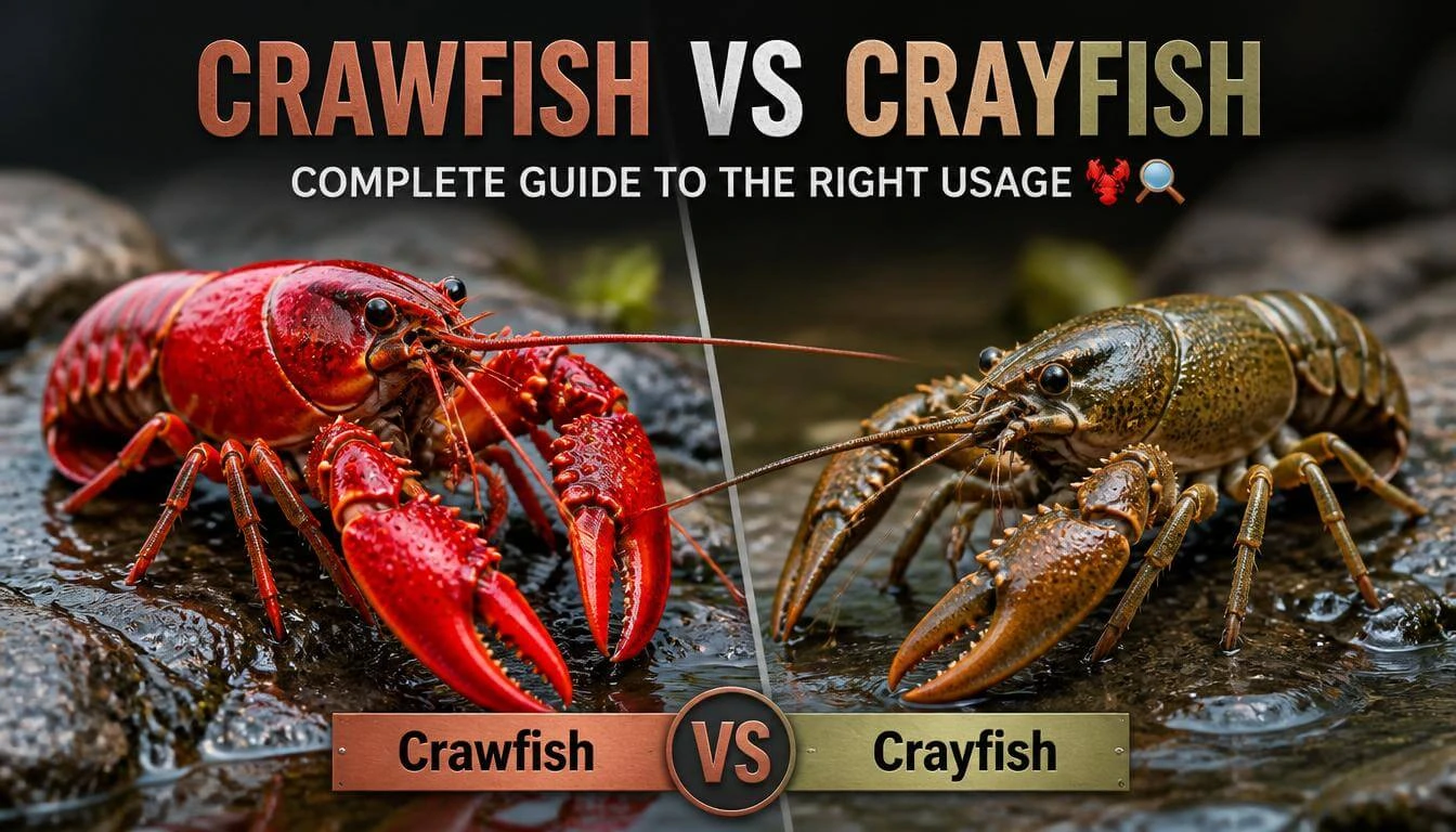 Crawfish or crayfish