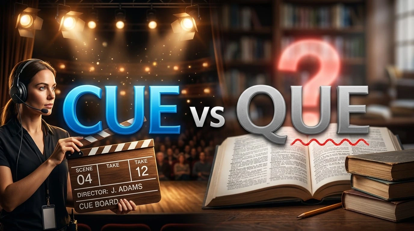 Cue or Que