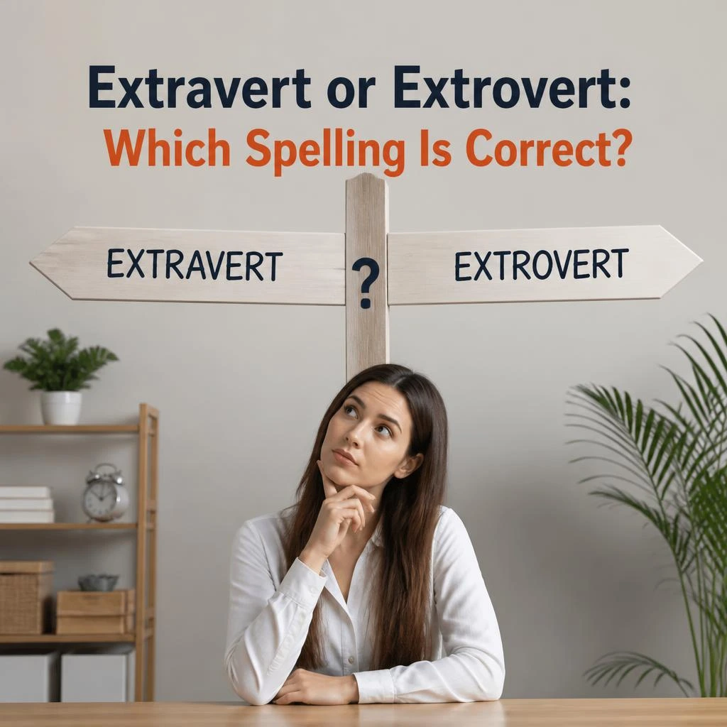Extravert or Extrovert