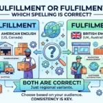 Fulfillment or Fulfilment