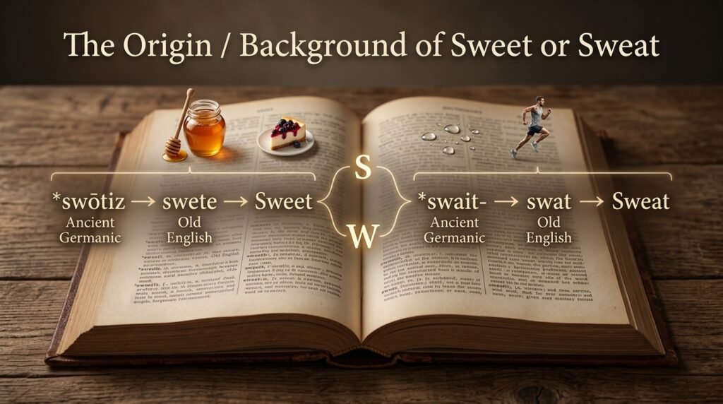 The Origin / Background of Sweet or Sweat