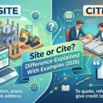 Site or Cite