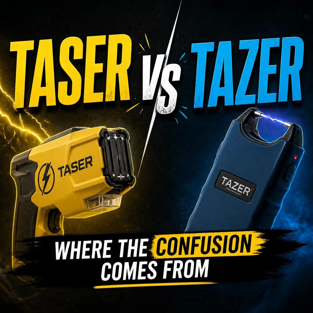 Taser vs Tazer ,Where the Confusion Comes From