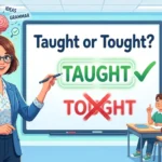 Taught or Tought