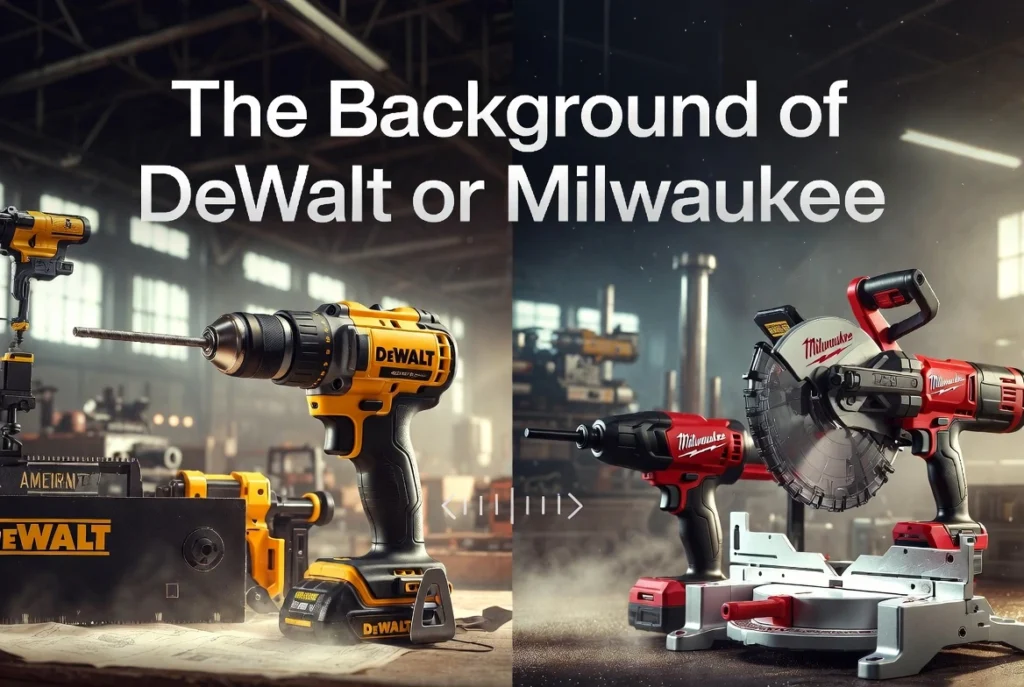 The Background of DeWalt or Milwaukee