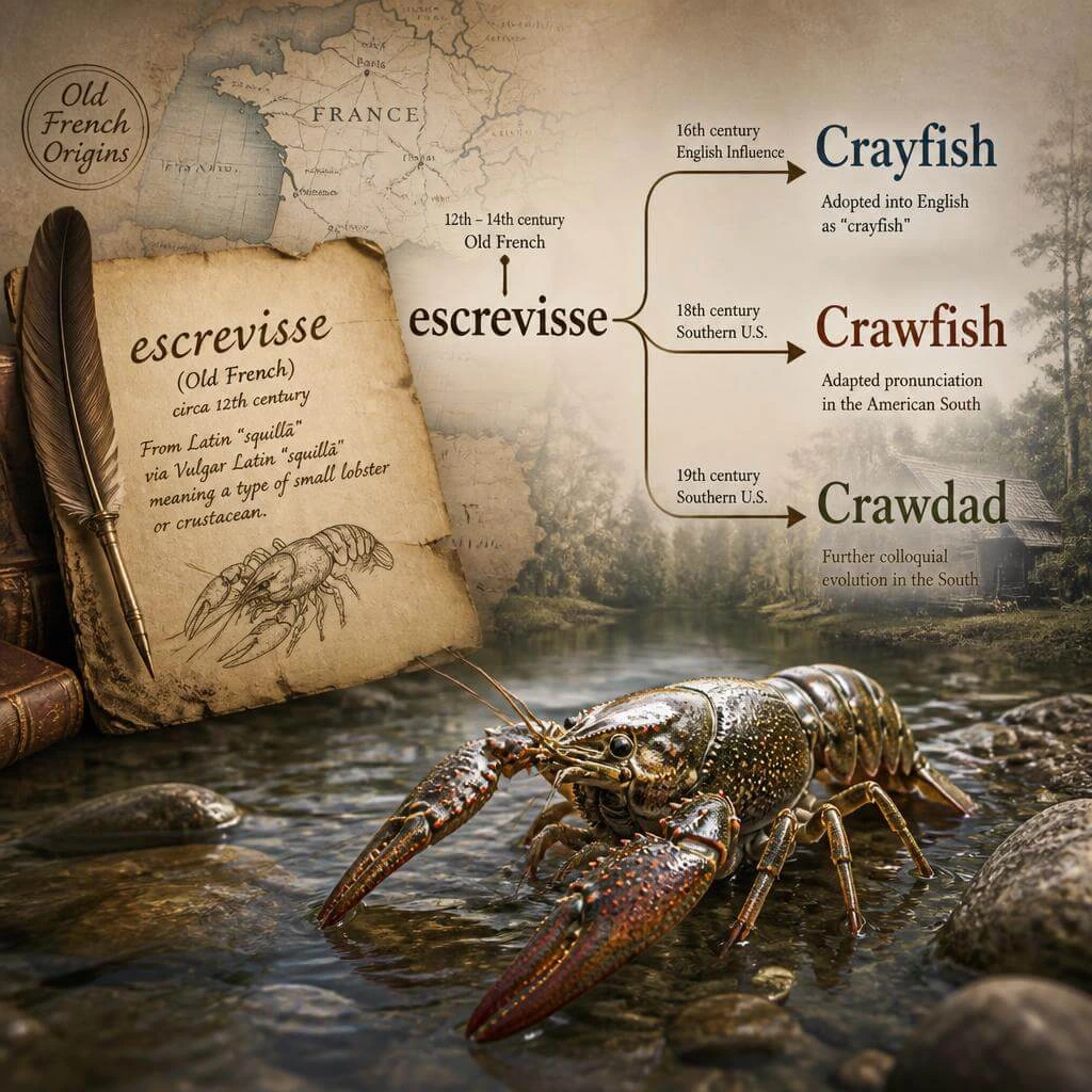The Origin and Background of Crawfish or Crayfish