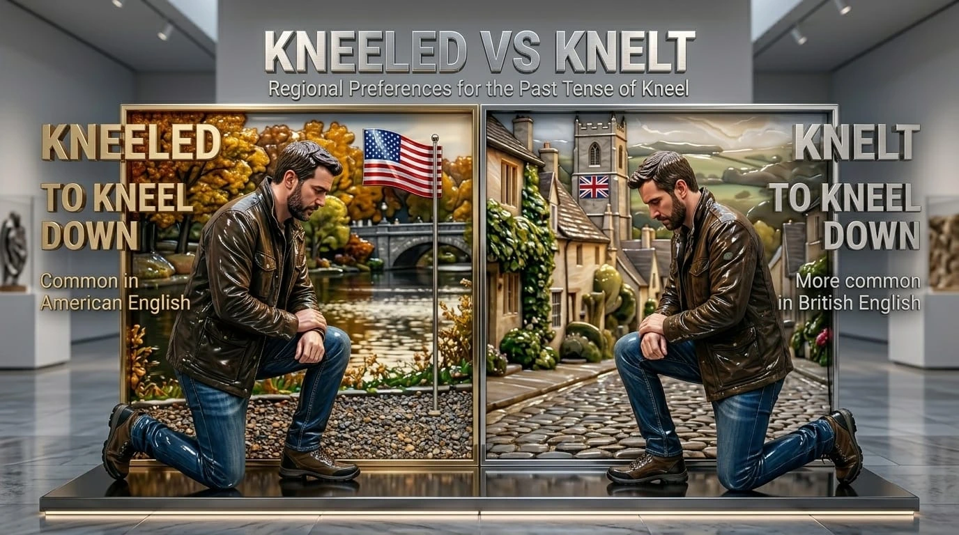 kneeled or knelt