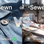 Sewn or Sewed