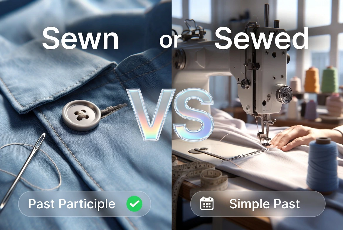 Sewn or Sewed