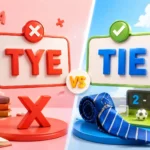 tye or tie