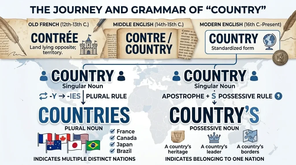 The Origin of Countries or Country’s