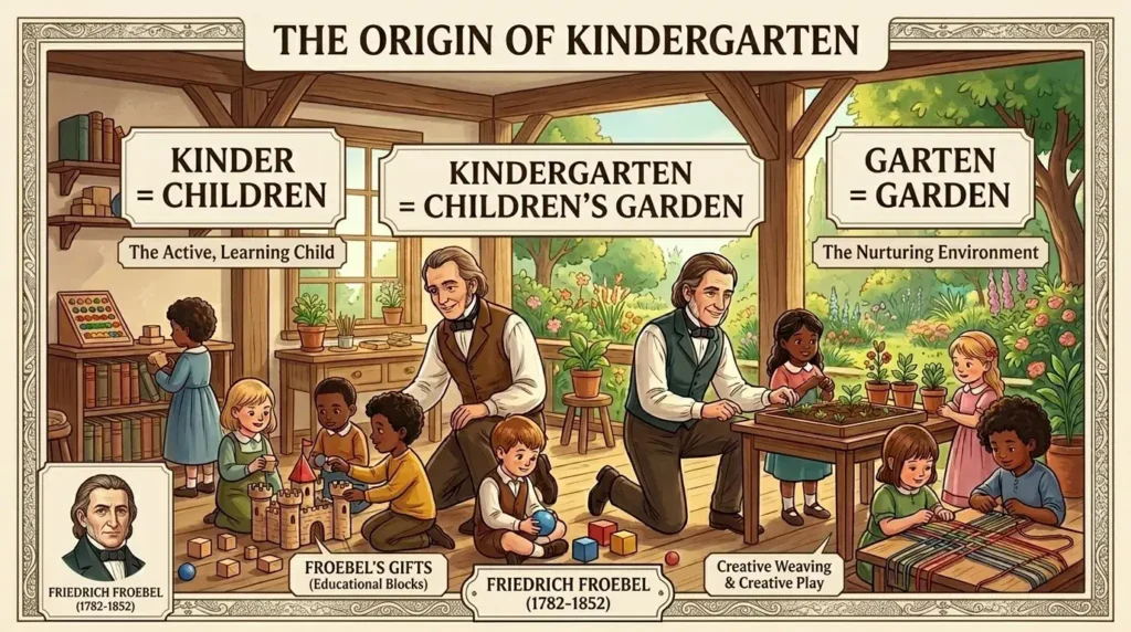 The Origin of Kindergarden or Kindergarten