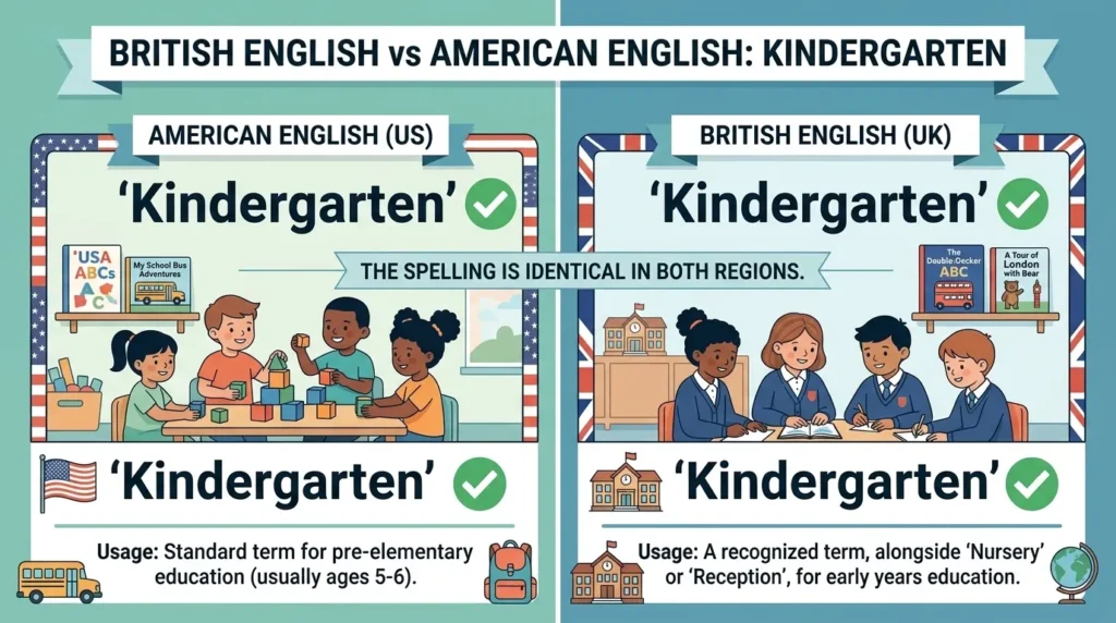 British English vs American English Spelling
