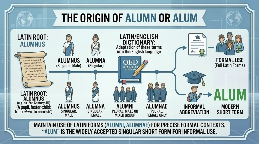 The Origin of Alumn or Alum