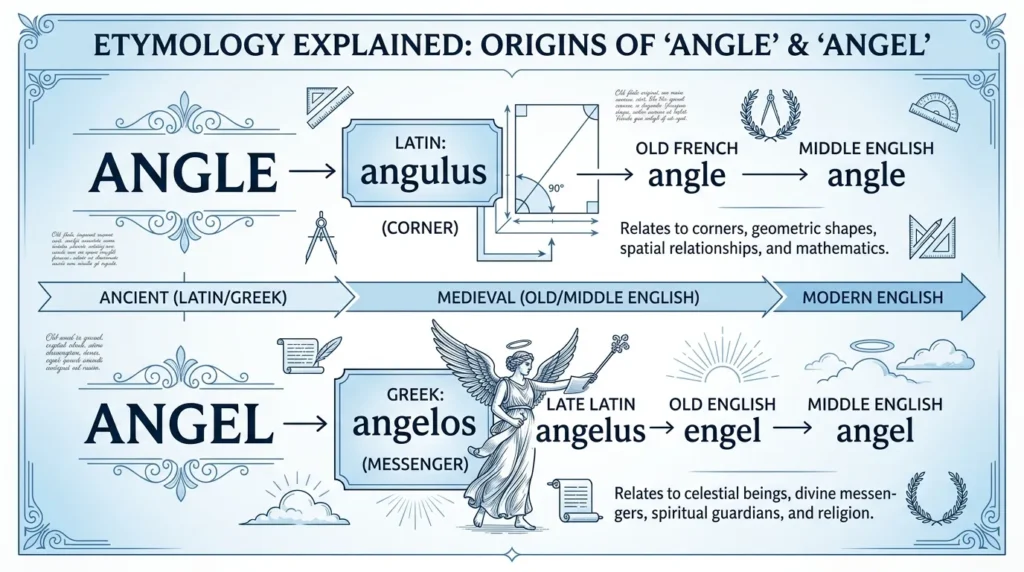 The Origin of Angle or Angel