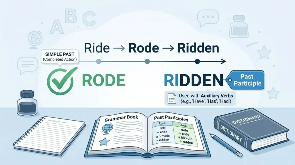 Ridden or Rode – Quick Answer